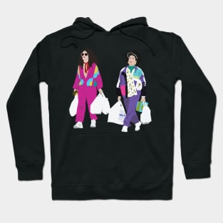 Broad City Ilana & Abbi Retro Hoodie